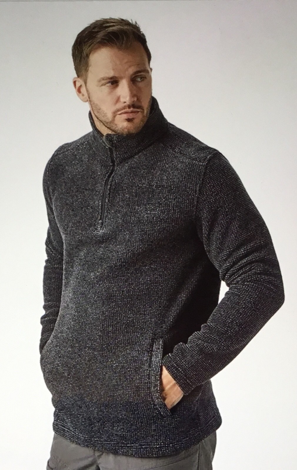 Peter Storm Men's Fleece Mid-Layer Jacket - Size S, Warm & Versatile