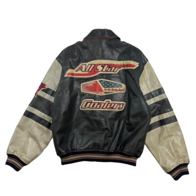 AVIREX レザージャケット All Star Goalers コート Vintage Avirex Leather Varsity Jacket – The Holy Grail