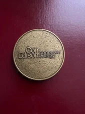 Con Edison Brass NY Salutes Thomas Edison 100 yrs Of Electric ServicPaper Weight