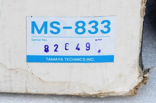 NOS TAMAYA TECHNICS JAPAN SHIPS MARINE NAVIGATION MICROMETER SEXTANT MO. MS-833 - Picture 16 of 19