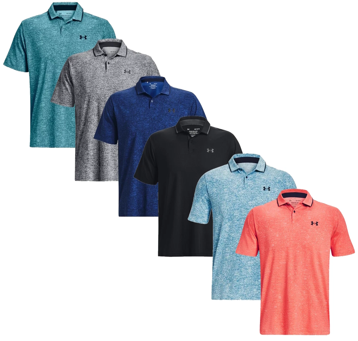 Under Armour Mens Iso-Chill Polo Golf Shirt - 1377364 - New | eBay