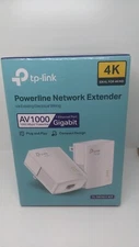 TP-Link AV1000 Gigabit Powerline Starter Kit (TL-PA7017 KIT) 4K HD
