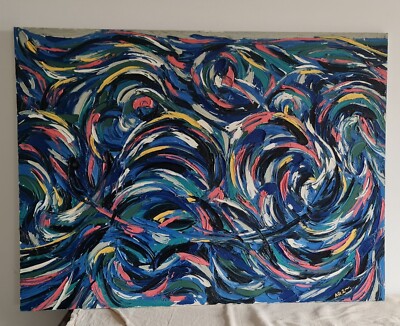 art oil painting original (Reef knots)