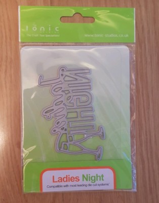 Tonic Studios Stanzschablone - Ladies Night Sentiment