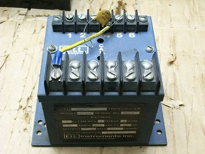 E.I.L. WTM 010 WATT TRANSDUCER