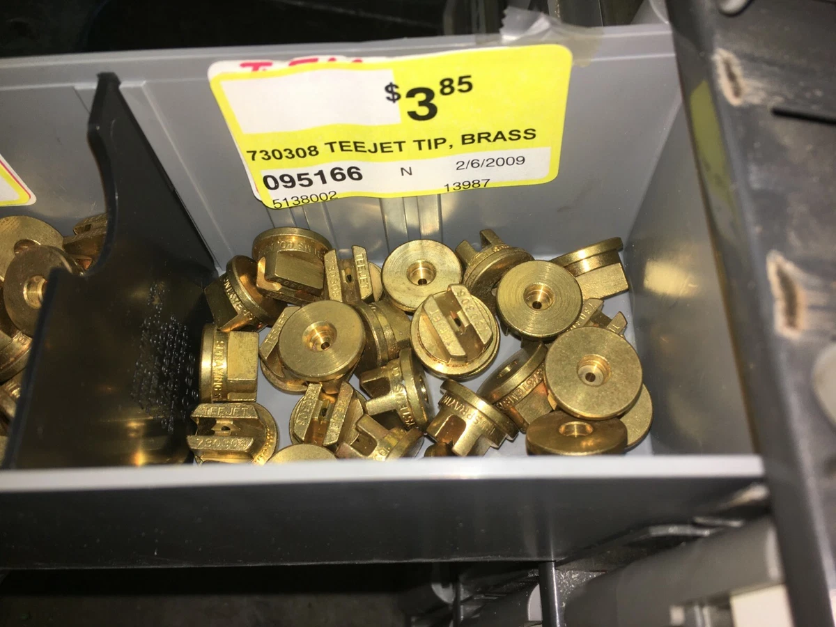 TeeJet BRASS 730308 095166 5138002 SPRAY TEE JET Sprayer TIP | eBay