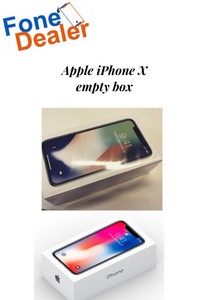 Détails Sur Apple Iphone X Gris Sidéral 64 Go Original Uk Dorigine Case Seulement Pas De Téléphone Afficher Le Titre Dorigine