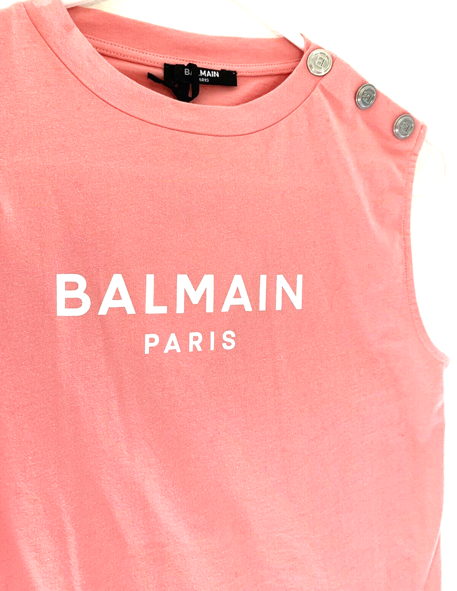 balmain t shirt dress Balmain T-Shirt Dresses