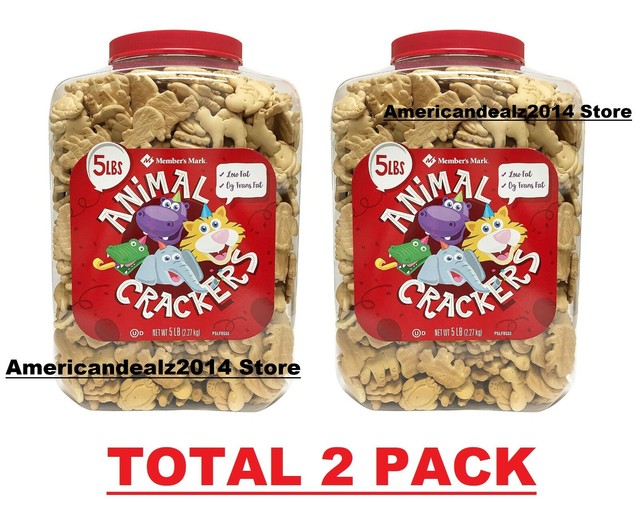 Member's Mark Animal Crackers (5 lbs.) 2 PACK!! eBay
