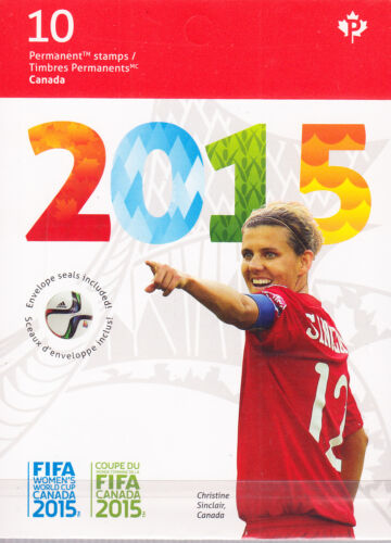 W CANADA 2837a FIFA CANADA WOMEN'S WORLD CUP BOOKLET