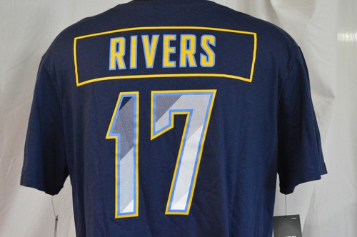 NEW Authentic Nike Men's Los Angeles Chargers Philip Rivers #17 T-Shirt Sz XL - Picture 7 of 7