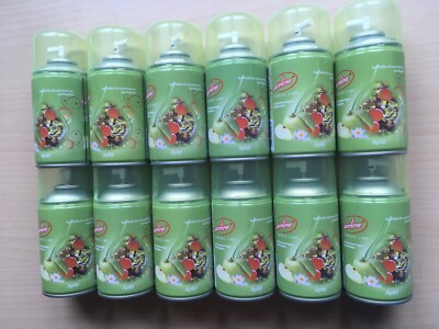12 X AIRLINE NACHFÜLLER APFEL FÜR AIRWICK FRESH MATIC
