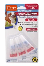 Dog Flea And Tick Prevention Treatment Control Medicine 3M For Dogs 15 to 30 Lbs