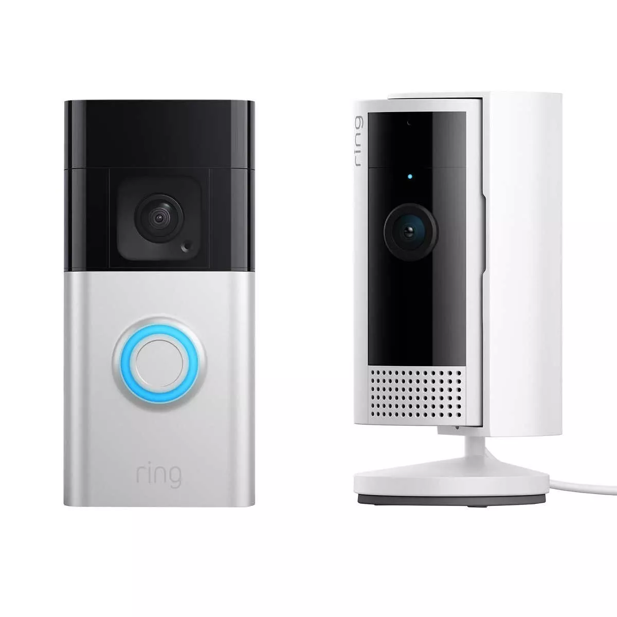 Ring Battery Doorbell Plus and Indoor Cam (Gen 2) with Included