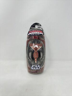 2006 Hasbro Disney Star Wars Titanium Series  Republic Cruiser Rare