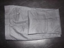 Brooks Brothers Madison 1818 W34 L30 Navy Blue All Wool Flat Front Dress Pants
