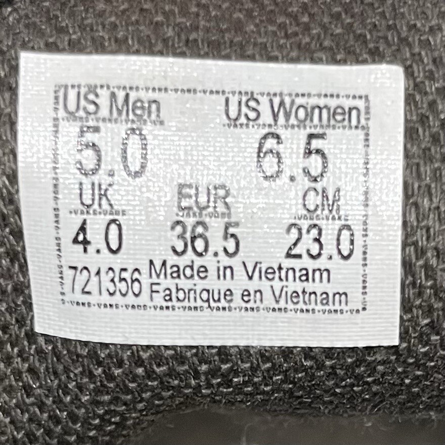 Vans Womens 721356 Era Platform Sneakers Shoes Black Size US 6.5 Animal ...