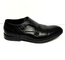 Clarks Mens Citistride Monk Strap Black Size 10.5 M