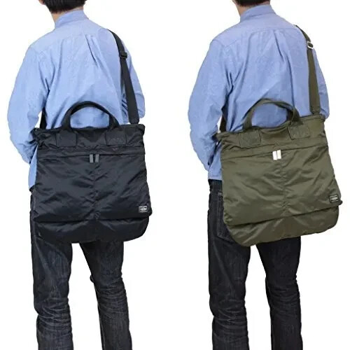 Porter Frame 2way Helmet bag Navy 690-17846 NEW Made In Porter Frame 2way Helmet bag Navy 690-17846 NEW Made In
