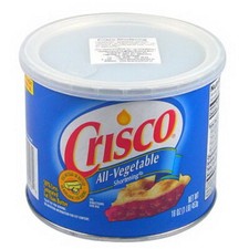 Crisco Shortening 450g vegetarisch Backfett Gleitgel Gleitmittel Leder Gay