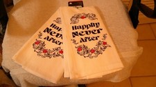 Disney Villains Set Of 2 Kitchen Towels 16' x 26"  100% Cotton New See Details