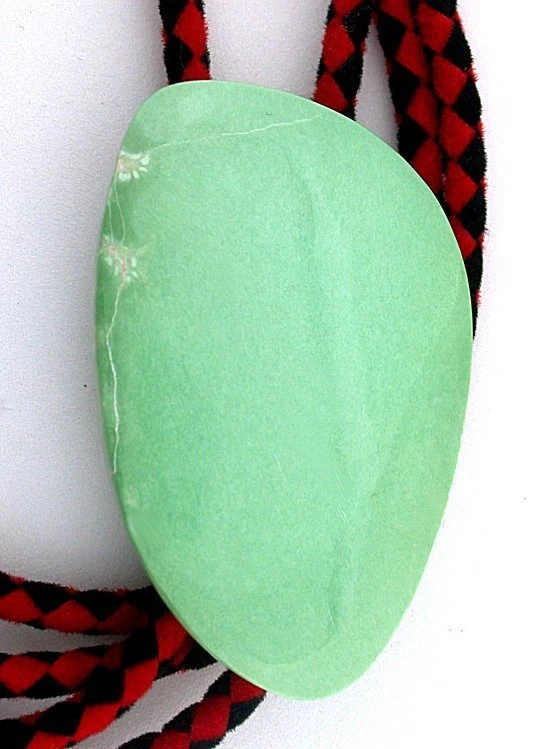 VARISCITA NATURAL VERDE CABUJÓN CABINA PIEDRA PRECIOSA BOLO CORBATA EBS2371 Foto 2 de 2