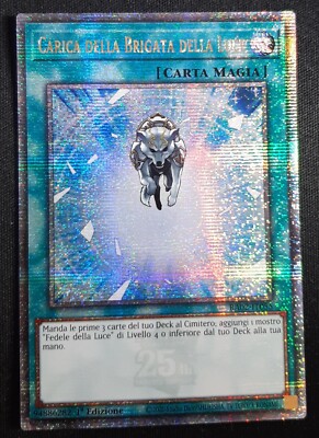 LICHTBRIGADE CHARGE Rare Secret Quarter Century RA02-IT055 YUGIOH