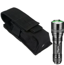 Tactical Molle Flashlight Holder Nylon Belt Holster Flashlight Torch Case Pouch