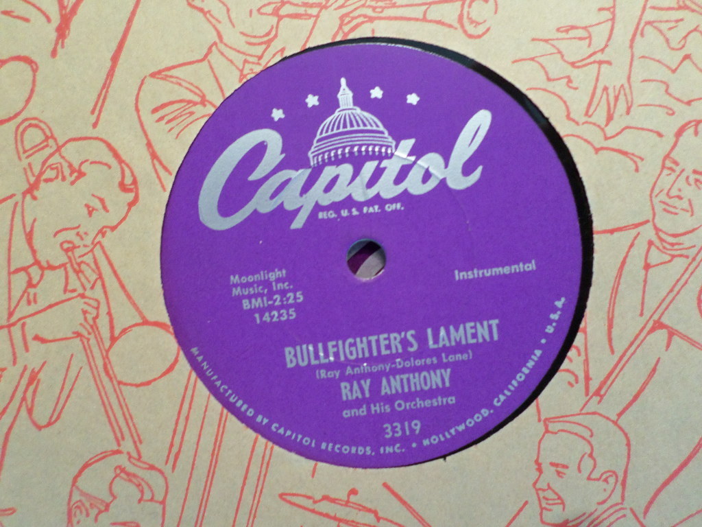 CAPITOL 78 RECORD 3319/RAY ANTHONY/ROCKIN THROUGH DIXIE