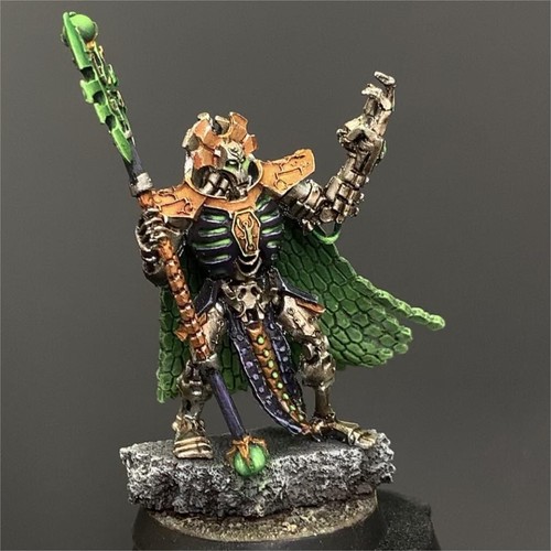 Imotekh il Signore della Tempesta Necrons Warhammer 40k esercito professionale giochi dipinti officina - Foto 3 di 5