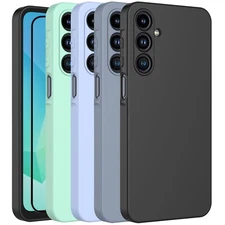 For Samsung Galaxy A16 A15 A14 5G Case Silicone Phone Cover + Screen Protector