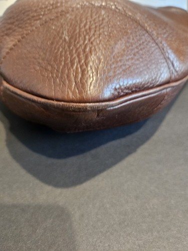 SALVATORE FERRAGAMO - BROWN LEATHER SATCHEL / SHOULDER BAG - Picture 14 of 17