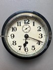 Seikosha WWII Japanese Navy ship wall clock, working, w/key — photo 1