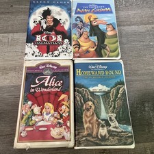Lot Of 4 VHS DISNEY Movies: 101 Dalmatians, H...