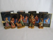 Fontanini Roman Inc Figures 5" Lot of 5. Tiras & Lena, Zachariah Josiah Isaak
