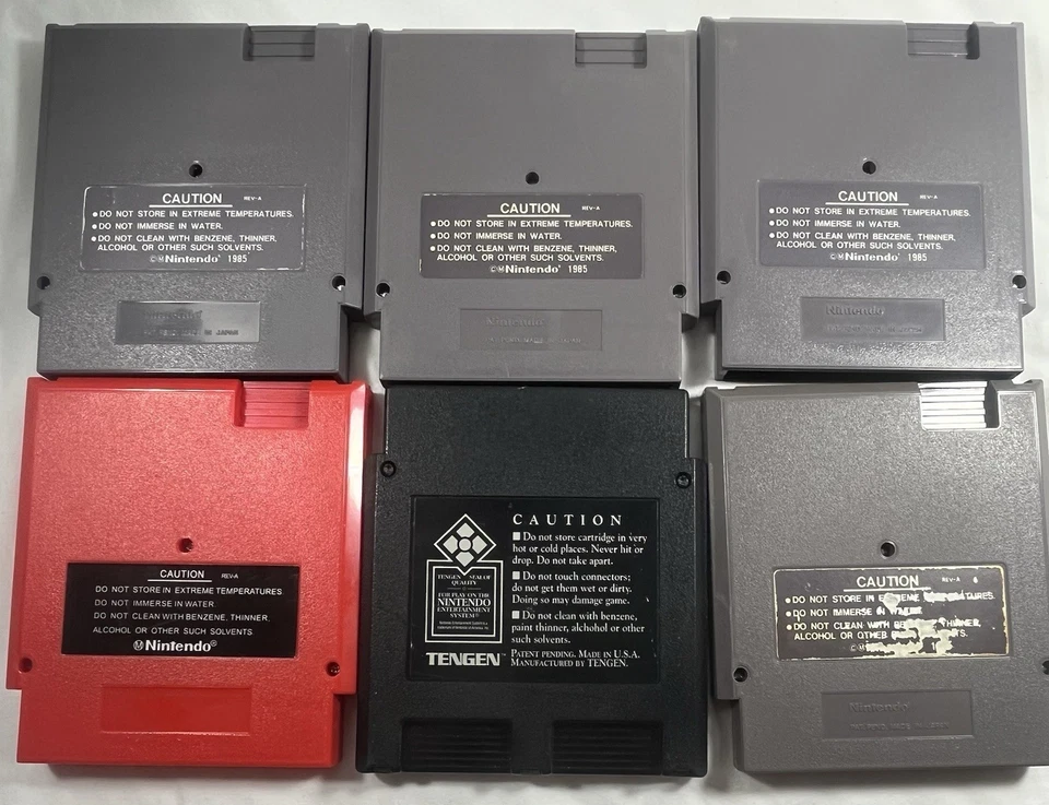 Lote de juegos NES (6) Dr Mario WrestleMania Simpsons RBI Béisbol Bump’n Jump COMO ESTÁ Foto 4 de 4