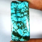 48.85Cts.Natural American Turquoise Cushion Cabochon Loose Gemstone
