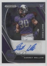 2021 Panini Prizm Draft Picks Draft Picks Auto Garret Wallow #DPA-GWA Auto 0bt4