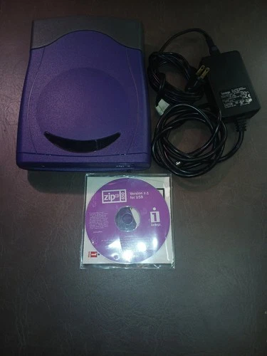 IOMEGA ZIP CD 650 Drive ZIPCD USB clean.