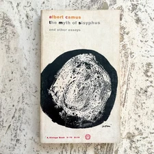 The Myth of Sisyphus - by Albert Camus - Vintage Paperback Book