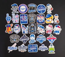 LA Los Angeles Dodgers Vinyl Decal Stickers 2025 World Series Champions MLB