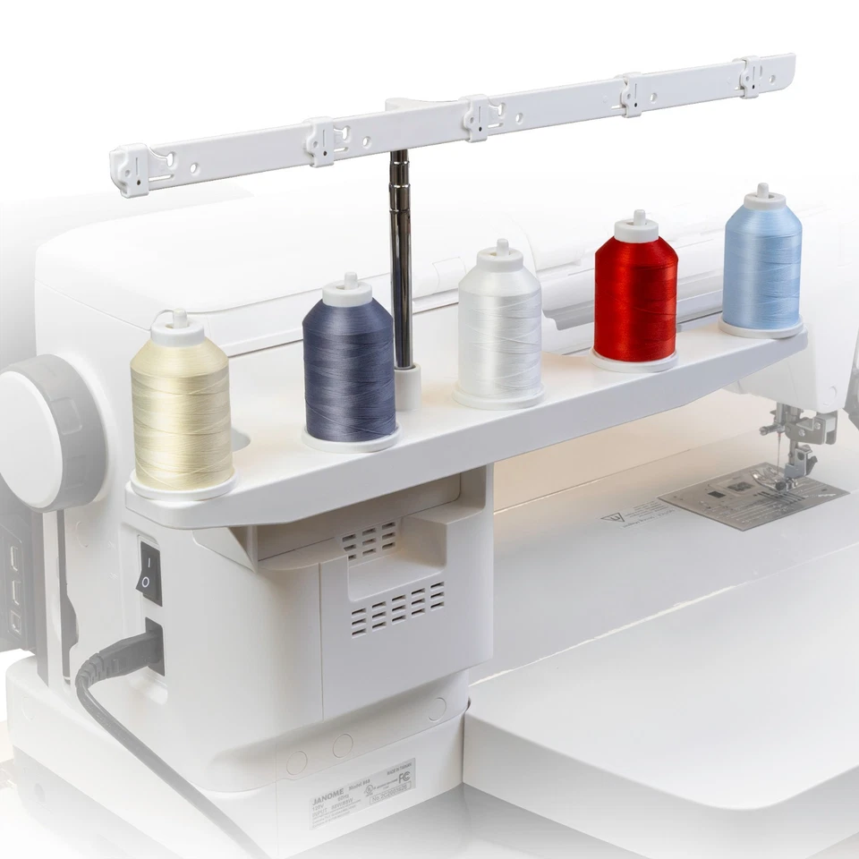 Janome 5 Thread Spool Stand - New in Box - Part # 859430009 (Skyline S3, S5, S7) - Image 3 of 3