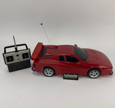 Rare Vintage Carrera Tornado 1:10 Scale RC Radio Control Ferrari Testarossa