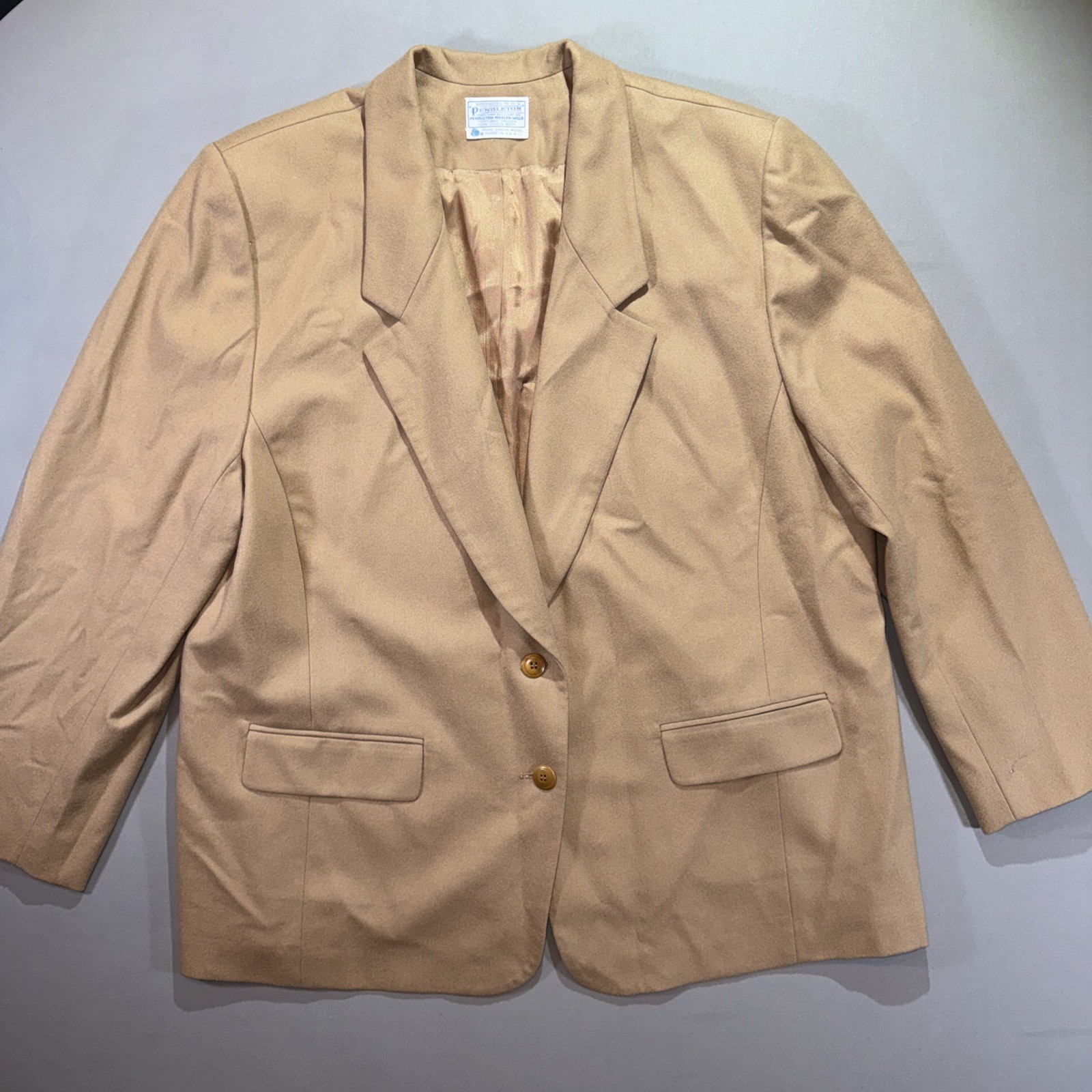 VTG Pendleton Women’s Classic Double Breasted Two… - image 1