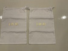 Authentic Dior Shoe Bags Storage/Travel/Dust NEW 9  X 13  NEW