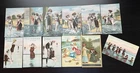 Vintage Set of 12 Postcards 1907-1915 of Affectionate Bathing Beauties, Romance
