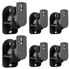 TNP Universal Satellite Speaker Wall Mount Bracket Ceiling Mount Clamp with A...