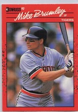 1990 Donruss - Mike Brumley #533