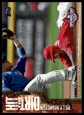 2015 Topps Opening Day #HTD-03 Billy Hamilton Hit The Dirt