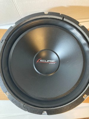 VTG ECLIPSE-1 FUJITSU  12'' INCH 8121 Japan SUBWOOFERS RARE WHITE EDITION  NEW